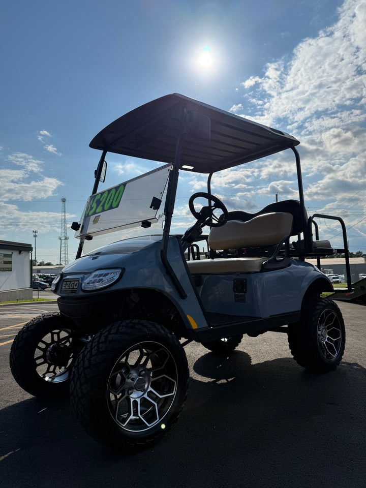 2015 EZGO TXT 4 Electric Lifted