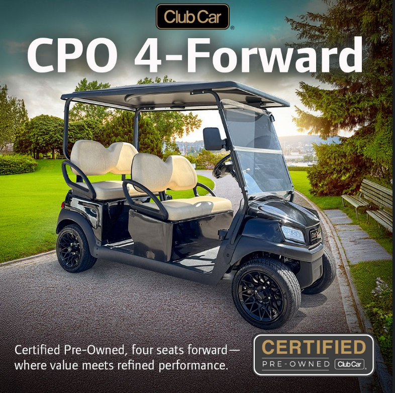 2021 Club Car CPO 4- Forward (Certified Pre- Owned) LSV Electric