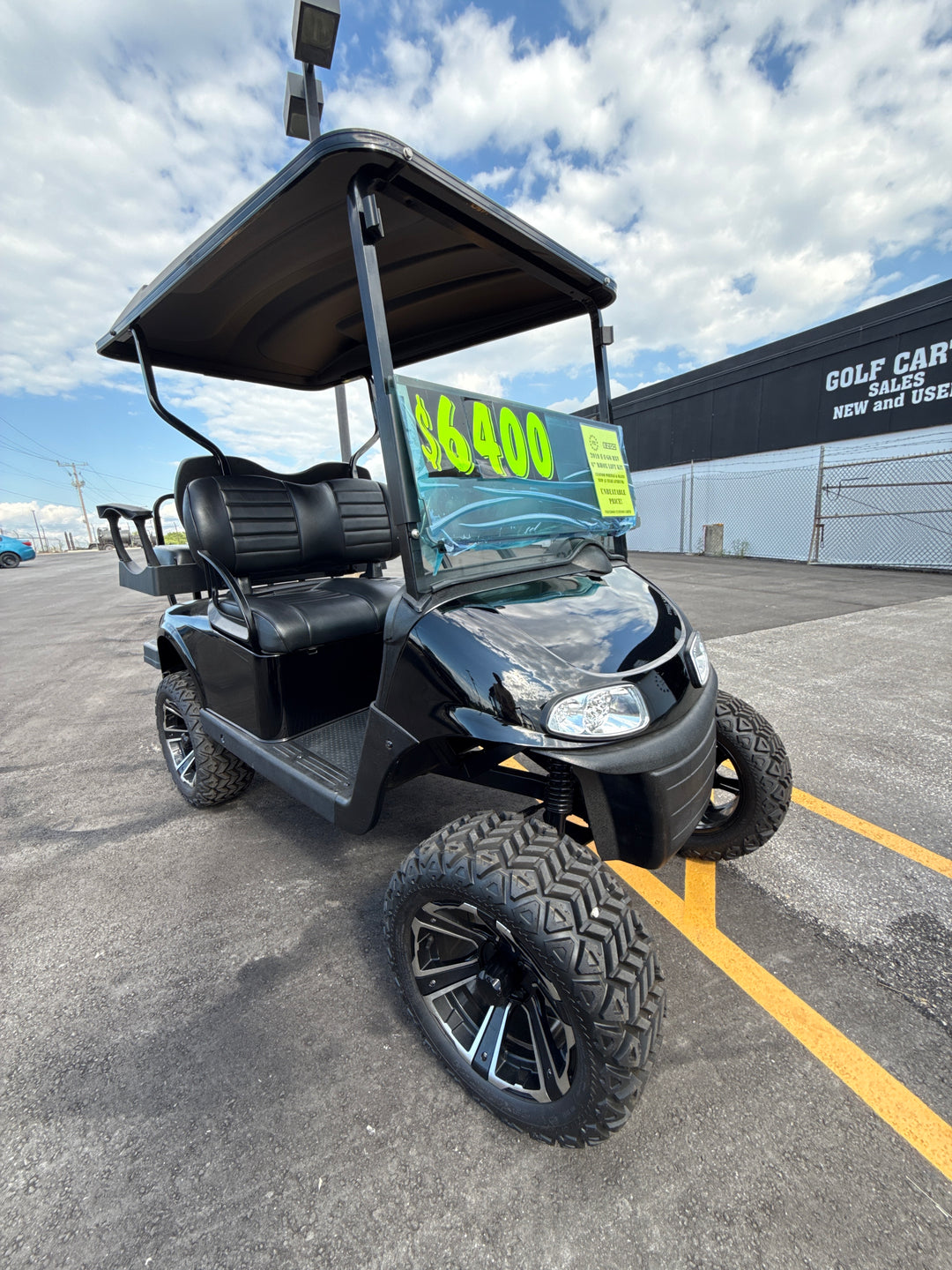 2019 EZGO RXV 4 Electric Lifted