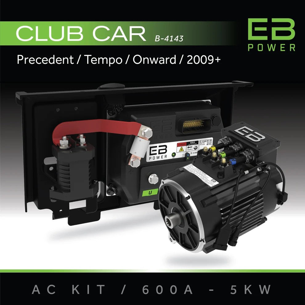 EB Power AC Kit / 600A + 5kW / Club Car Precedent/Tempo/Onward / 2009+