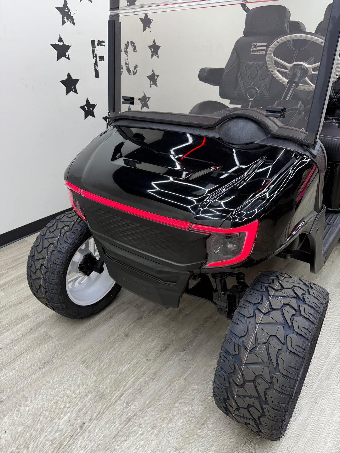 2019 EZGO RXV 4 Passenger Electric Lifted