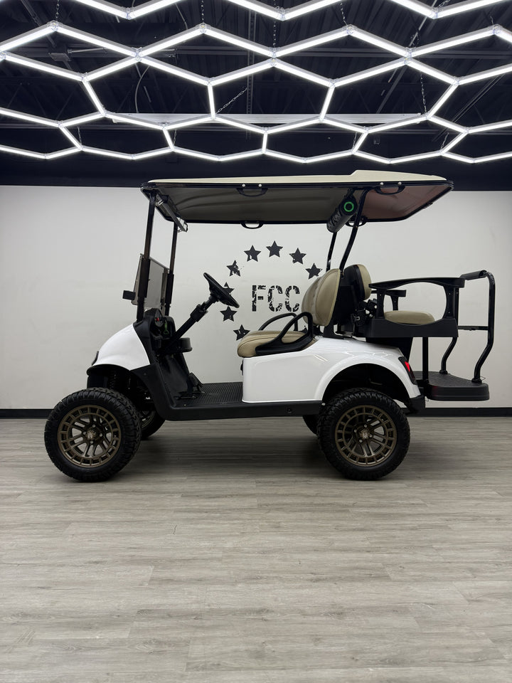 2019 EZGO RXV 4 Passenger Electric Lifted